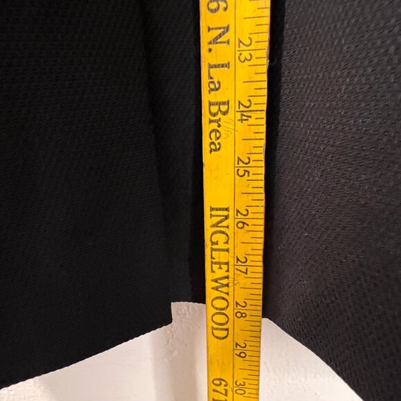 H&M Mens Slim Fit Black Blazer Size 42R 2-Button Closure Notch Lapel Career - Picture 16 of 16